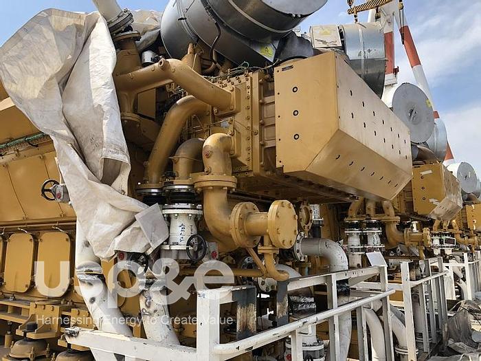 Used 46 MW 2013 New Caterpillar CAT 16CM32C Diesel Generator Sets