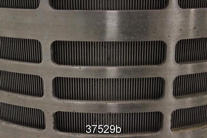 Used Black Clawson 24 PSPH Pressure Screen Basket, 0.25 mm Slots #37529