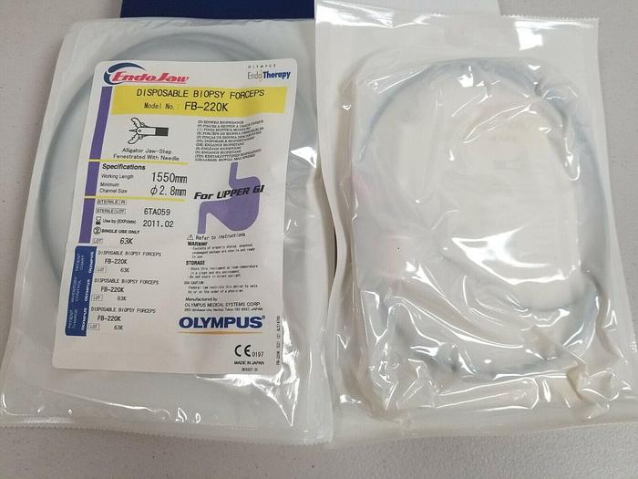 Olympus FB-220K Disposable Biopsy Forceps, (2pcs). OEM & NEW!!!