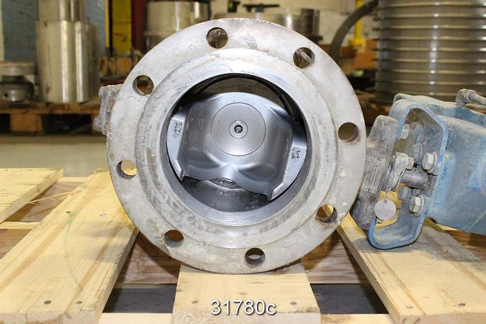 Used Neles Jamesbury R23CB04CCJK 6" V-Ball Control Valve #31780