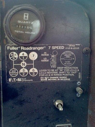 Used HB10405 International Straight 6x6 Chassis