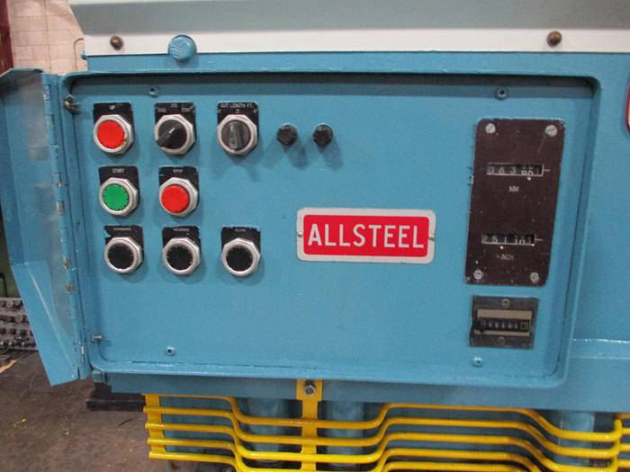 Used 10 GA. X 4', ALLSTEEL, 10GA-4 MAXI, HYDRAULIC SHEAR