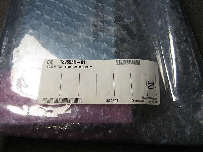 National Instruments NI PXI-4110 Programmable DC Power Supply Card