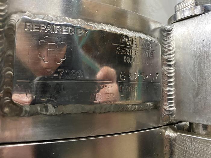 Used CUNO 16ZPB 16" Stainless Steel Cartridge Filter Housing 150 PSI @ 300 °F