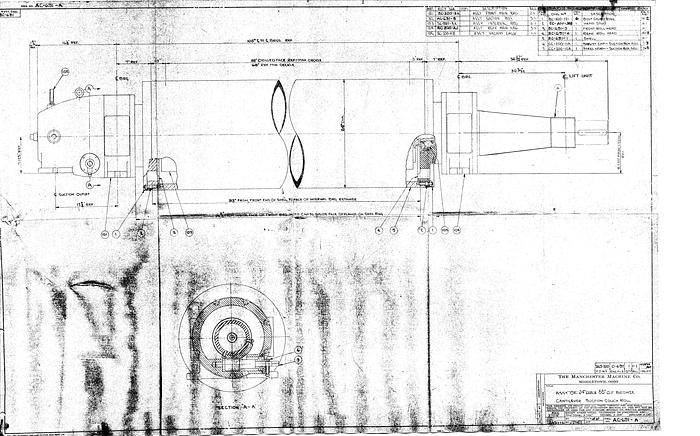 Used PAPER MACHINE COMPONENTS #24422