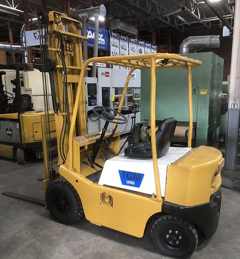 Used TCM FG15N2	, 1,870 LBS. GASOLINE FORKLIFT