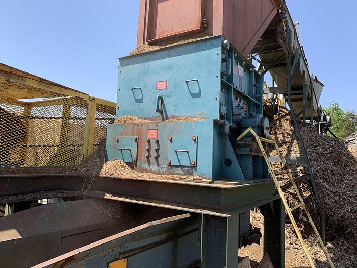 Used 2000 Jeffery  WD34 stationary Hammer mill System