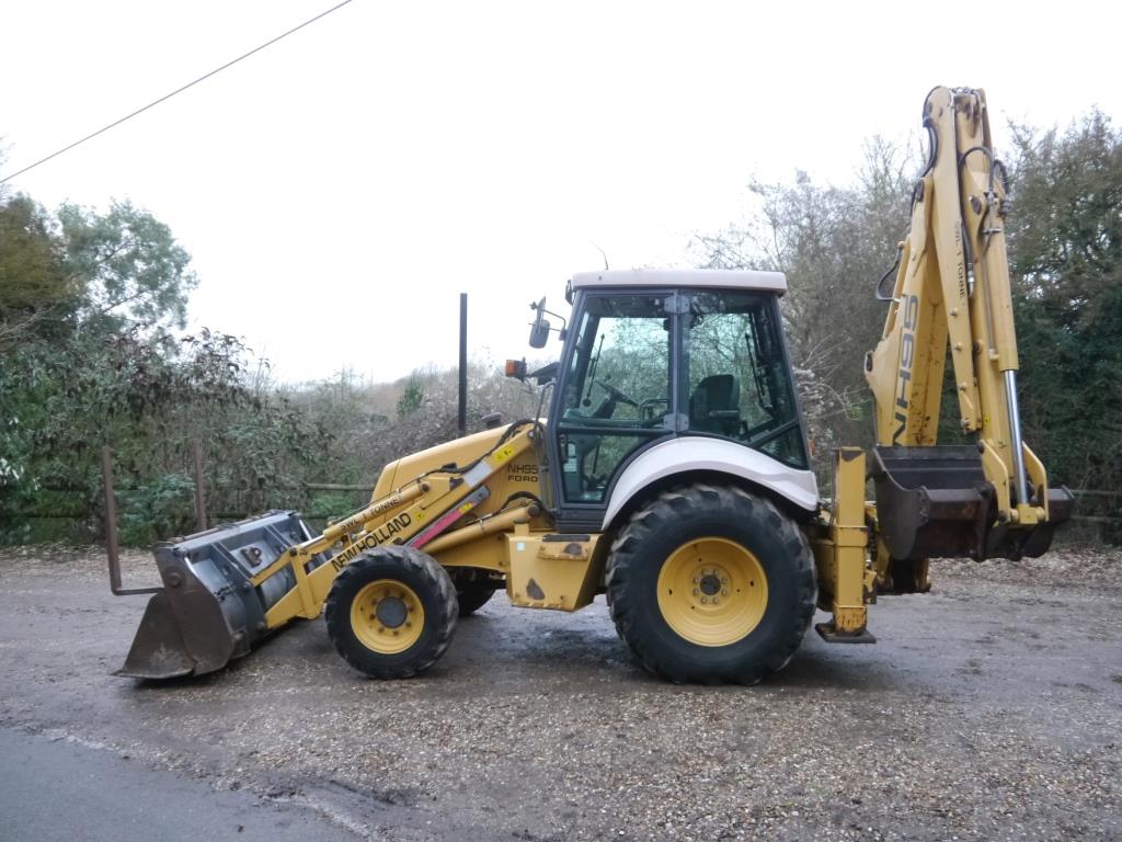 Used New Holland LB95 Backhoe Loader