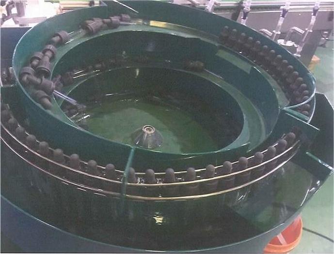 Used LIKE NEW SINO AUTOMATIC LIQUID ORAL DROPPER 4 HEAD BOTTLE FILLER & CAPPING MACHINE (#9455)