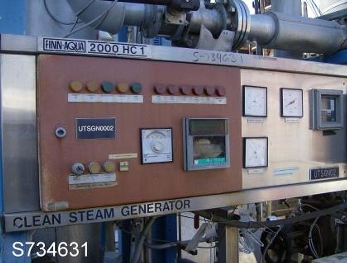 Used Heat Exchanger, Clean Steam Generator, Sani, S/st, Stm Htd #S734631