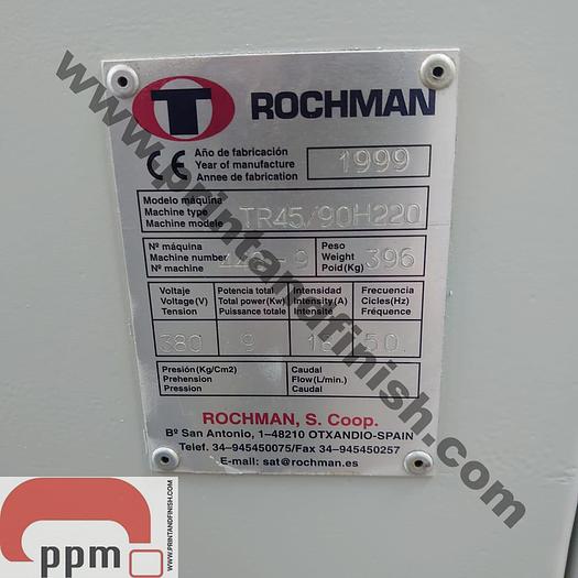 Used Rochman Fully Automatic L-Sealer & Heat Tunnel Shrink Wrapping Machine