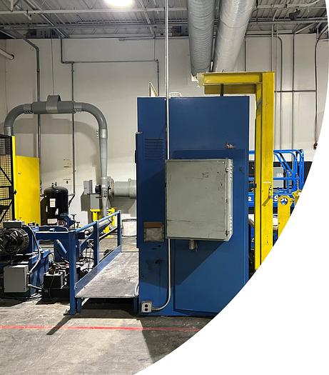Used 36" DUSENBERY SLITTER REWINDER MODEL 840 AD WITH SCORE SLITTING CAPACITY