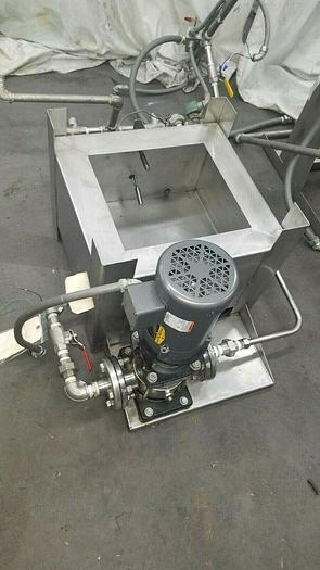 Used Hot Water Cleaning System Tank & Electric Hot Shot Boiler Clean Parts Washing