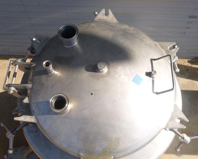 Used Tank, 52.8 Gallon, S/st, 22" X 38", 10 PSI, DT/DB, B #C743759