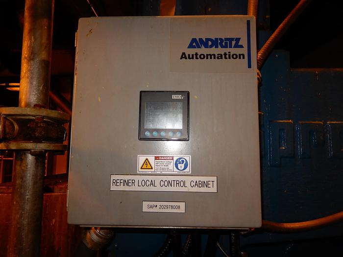 Used SPROUT WALDRON DOUBLE DISC HIGH CONSISTENCY TWIN-FLO REFINER MODEL 45-1B REBUILT 2018 BY ANDRITZ