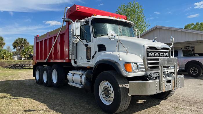 Used 2004 Mack Granite CV713 Tri-Axle Dump Truck