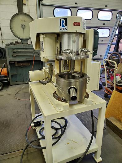 Used 2 GALLON ROSS VERSAMIX - TRIPLE SHAFT - S/S - VACUUM - JACKETED (#9888)