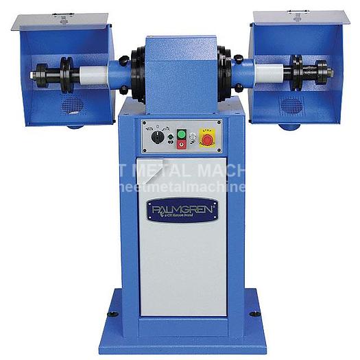 PALMGREN 2-Speed Dual Head Buffer Polishing Lathe 9682094