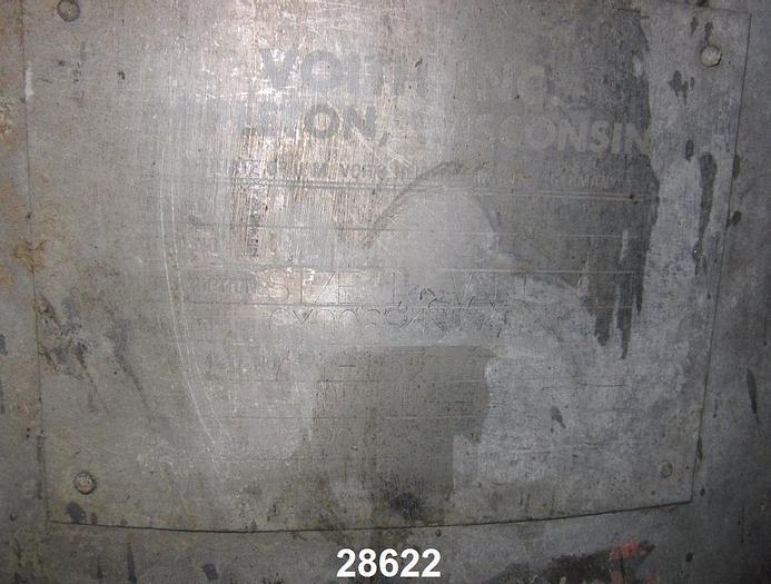 Used Voith 10 Pressure Screen Model 10 #28622
