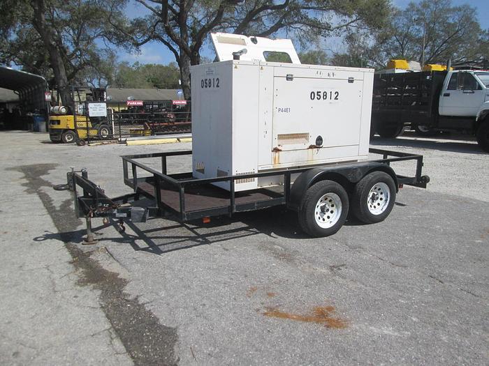 Used 2004 FG Wilson 40KW Generator with Trailer