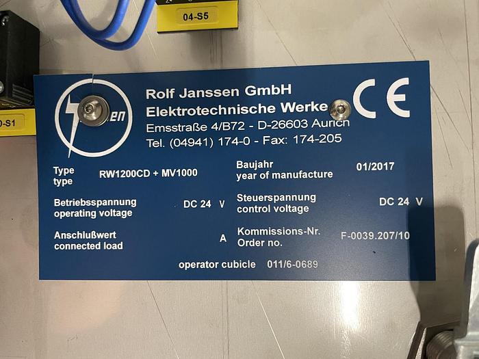 Used 1,200 LITER A BERENTS BECOMIX MODEL RW 1200 CD + F1000