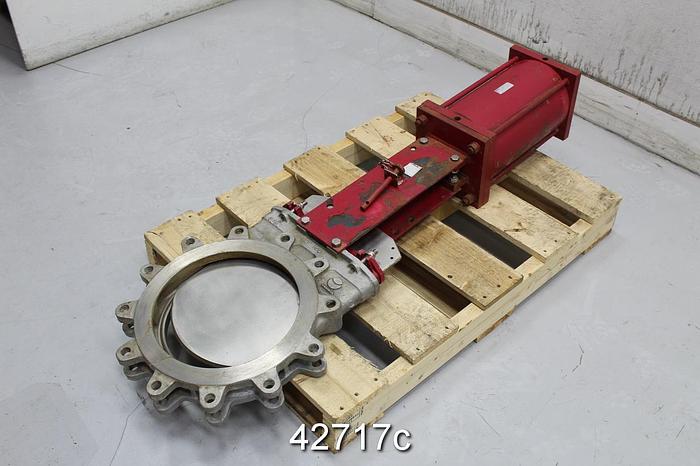 Used Orbinox 12" ETV Air Operated Knife Gate Valve #42717