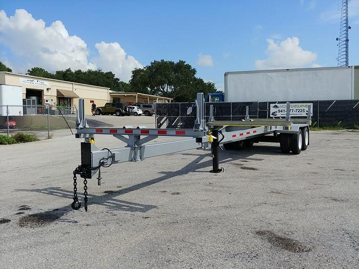 Used 2012 BROOKS BROTHERS PTB112-15KE TA POLE TRAILER - 74035