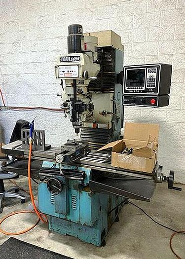 Used 1998 Southwest, TRAK-DPM, 3-Axis CNC Knee Mill, 1998 TRACK-DPM 3 AXIS