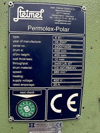 Usato 2007 Steimel Permolex Polar K 61