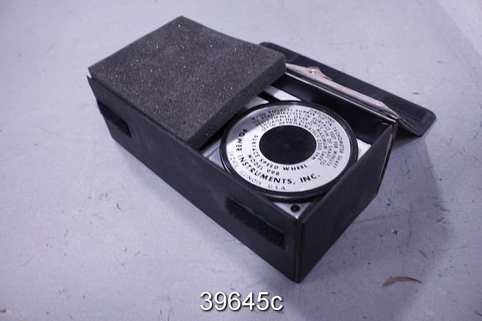 Used Shimpo DT-107 Hand-Held Digital Tachometer #39645