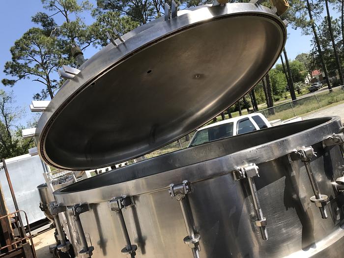 Used 1986 GROEN 200 GAL. PRESSURE VESSEL only @ AMERICA'S STEAM KETTLE HEADQUARTERS !