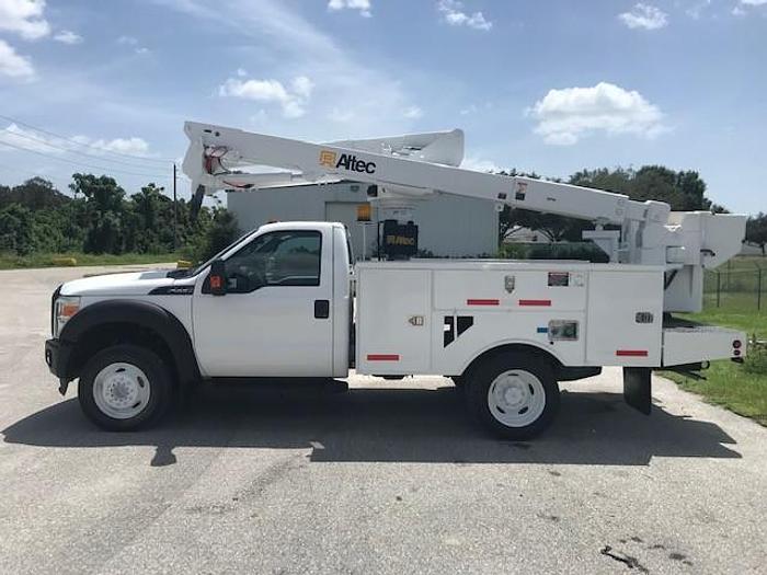 Used 2011 Ford F550 Altec AT40G 45ft Bucket Truck- C25301