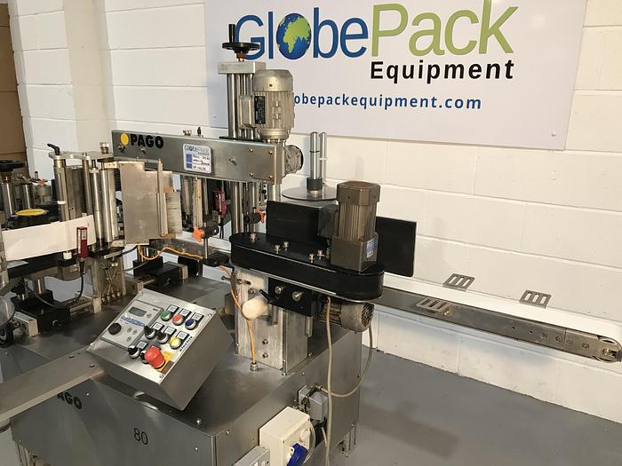 Used PAGO System 80 Front Back and Wrap Labeller