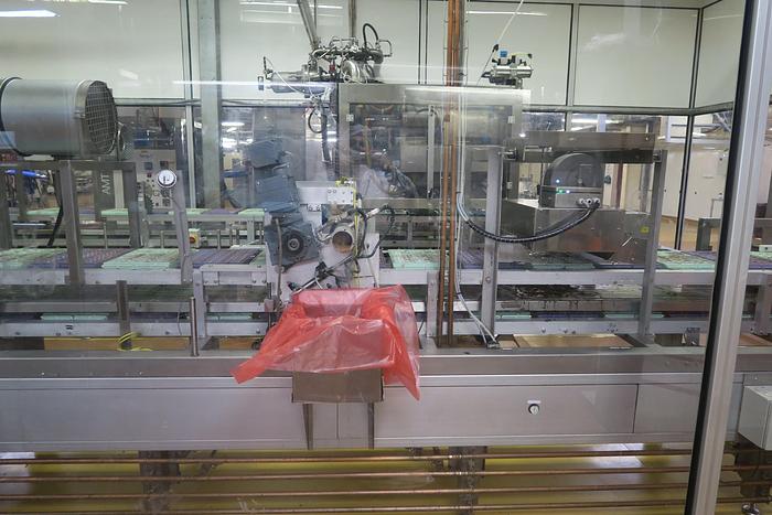 Used Aasted Frozen Cone Chocolate Moulding Line