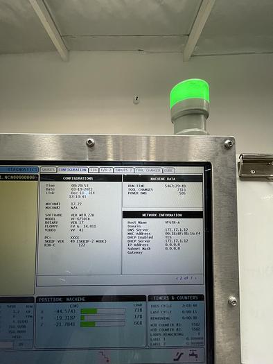 Used 2014 HAAS VF-6-50TR 5-Axis CNC Vertical Machining Center