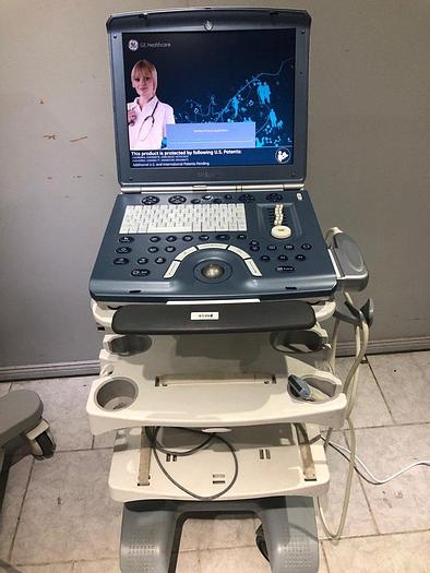 Gebraucht GE Voluson i BT14 tragbares Ultraschallsystem inklusiv Trolley mit 1 Sonde, ROM DVD