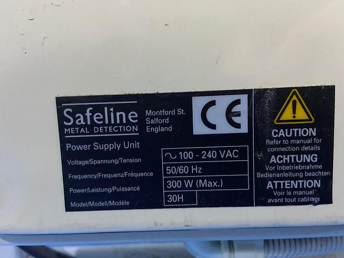Used SAFELINE METAL DETECTOR