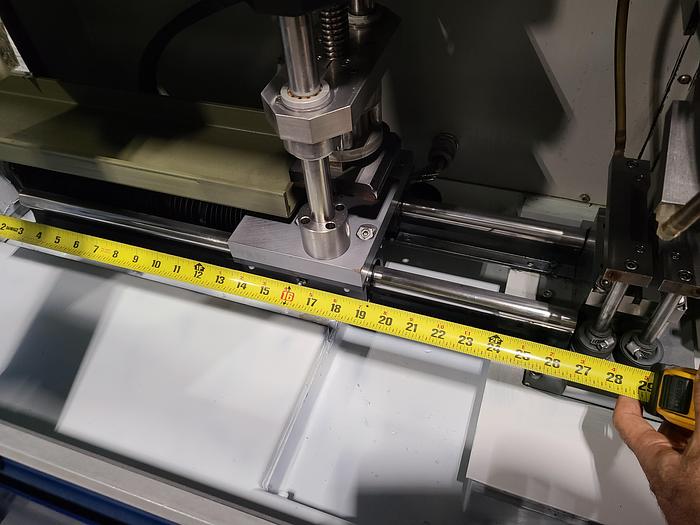 Used Everite Electrochemical Automatic Tube Cutoff Saw Machine Model TC SR7