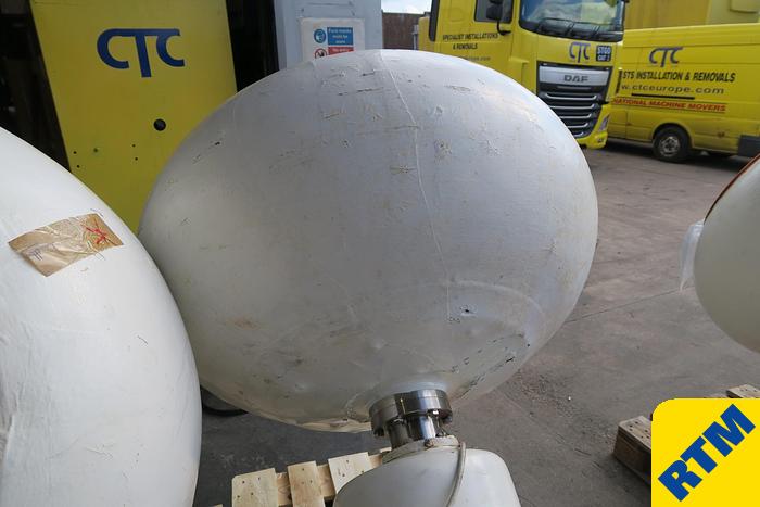 Used (8) Copper Coating Pans