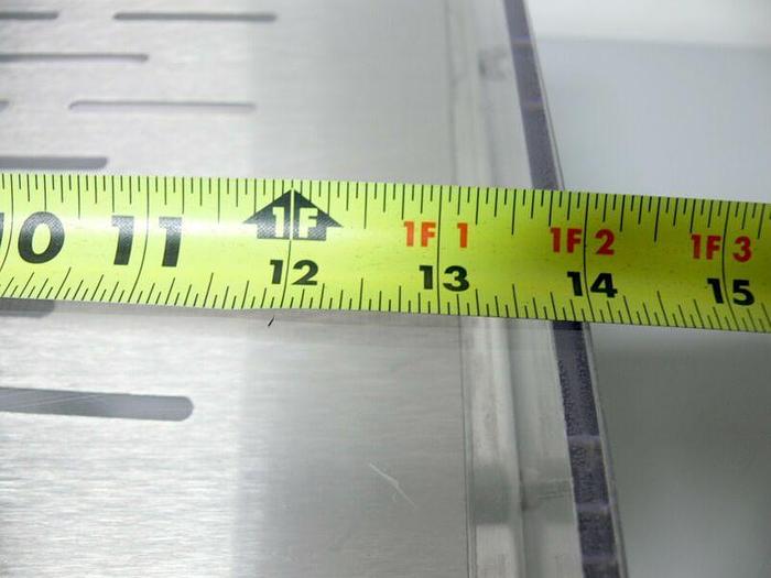 Used Acrylic C02 N2/O2 Chamber w/ Aluminum Shelves