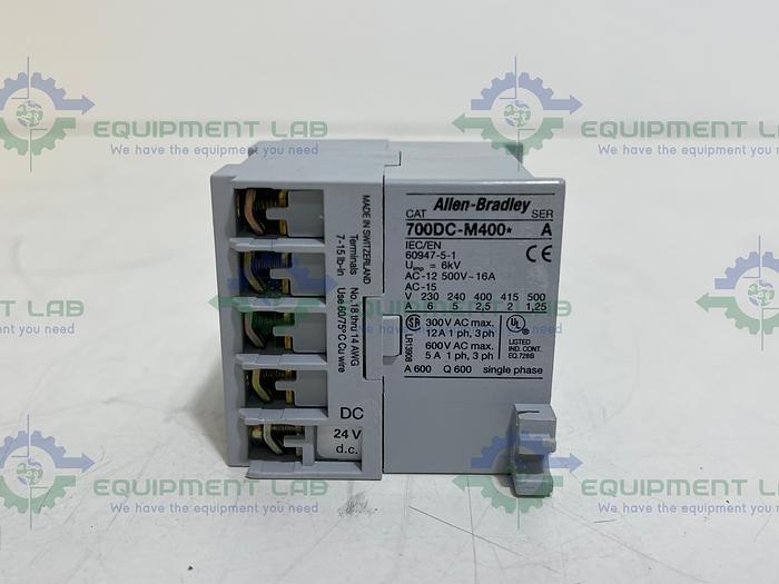Allen Bradley 700DC-M400Z24S Ser. A Control Relay 24V