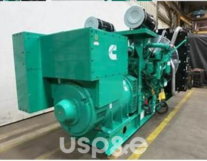 1 MW 2021 New Cummins QST30-G5 NR2 Diesel Generator Sets
