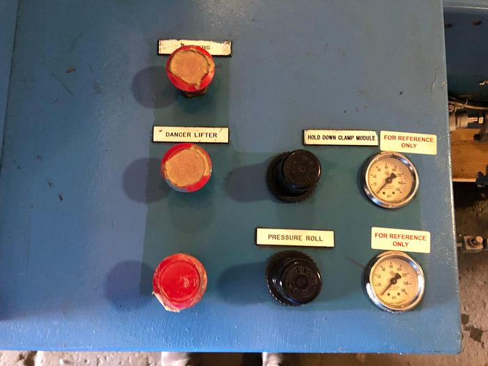 Used 60" ROSENTHAL SHEETER MODEL WM-5HIRSHEAAAAP-OK24 W/ OUTPUT CONVEYOR