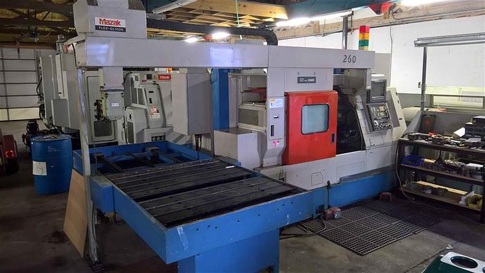 Used 1993 Mazak SQT15MS Mark II w/ Gantry