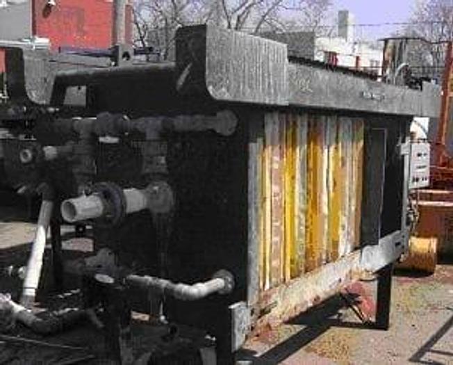 Used 8 CU. FT. DURCO FILTER PRESS – 800 MM – #6381
