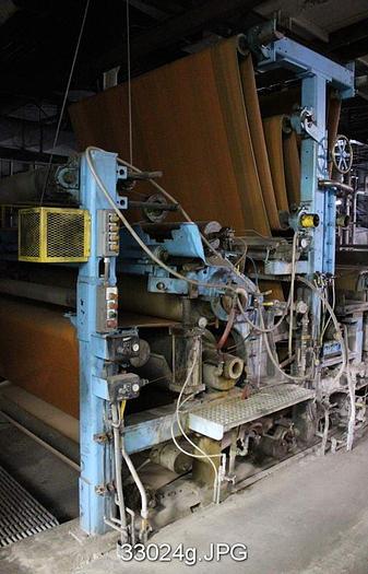 Used Beloit Fourdrinier 95" Wire Width Paper Machine #33024