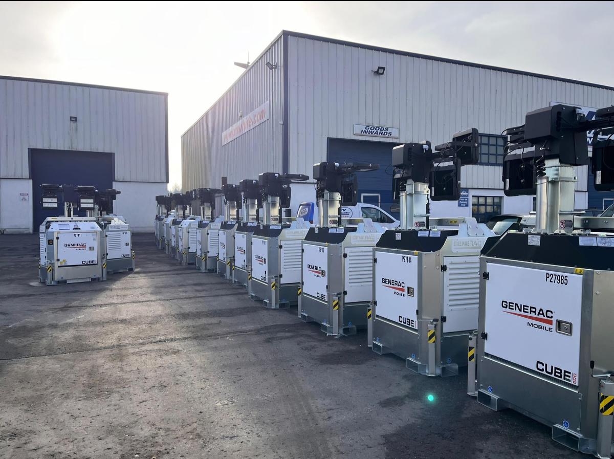 Generac Cube Pro Hybrid Lighting Tower