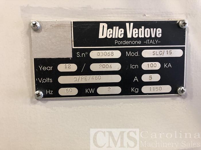 Used Delle Vedove SLC 15 4-Gun Lineal Sprayer