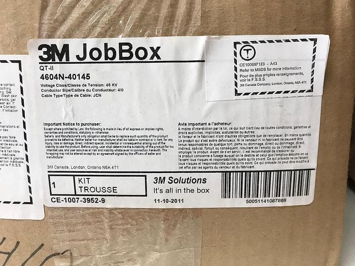 3M Termination and Splice Kits