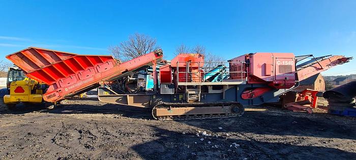 Used 2011 Terex Finlay C 1540 cobe crusher